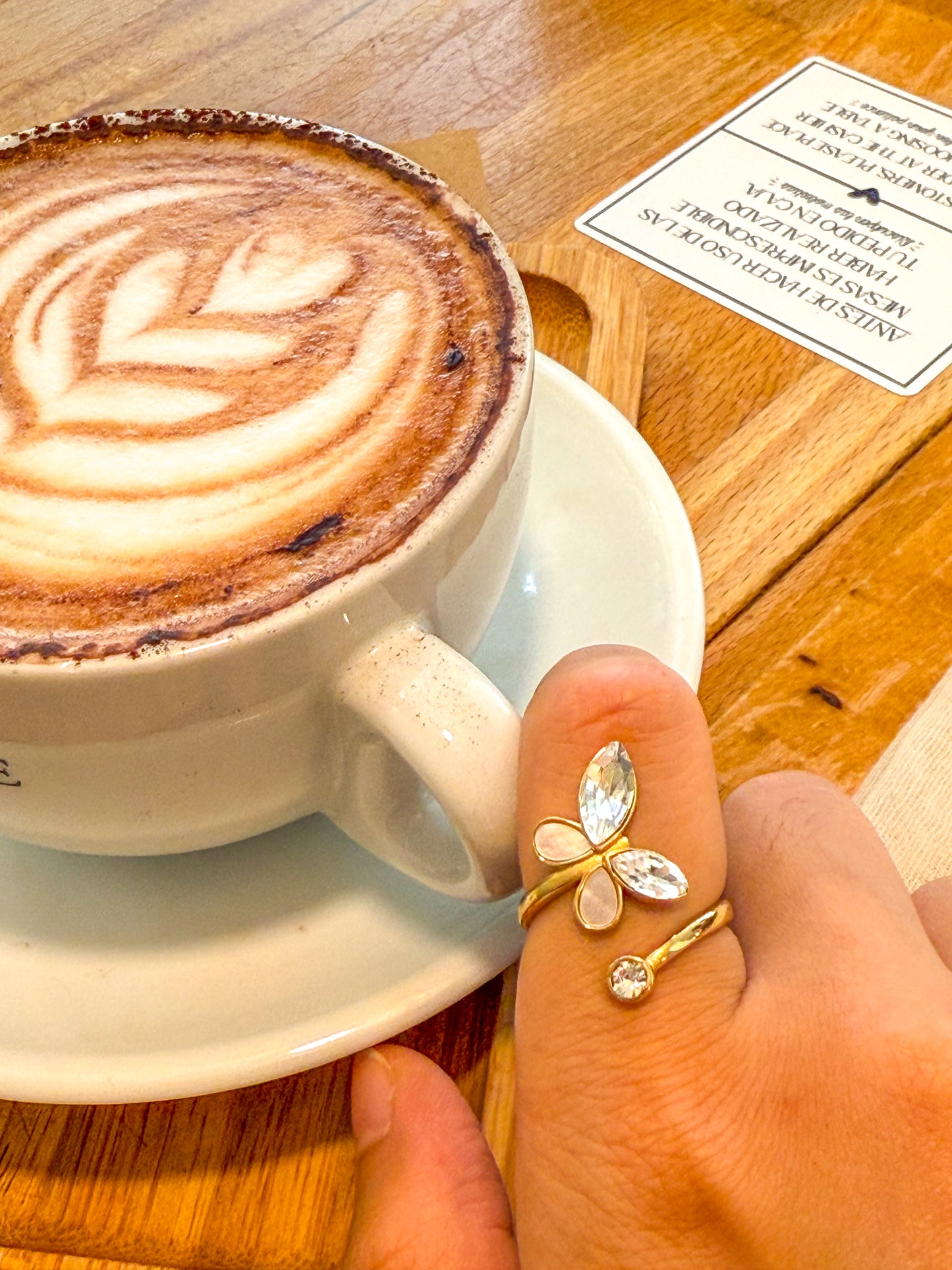 Anillo Mari Brillo Ajustable