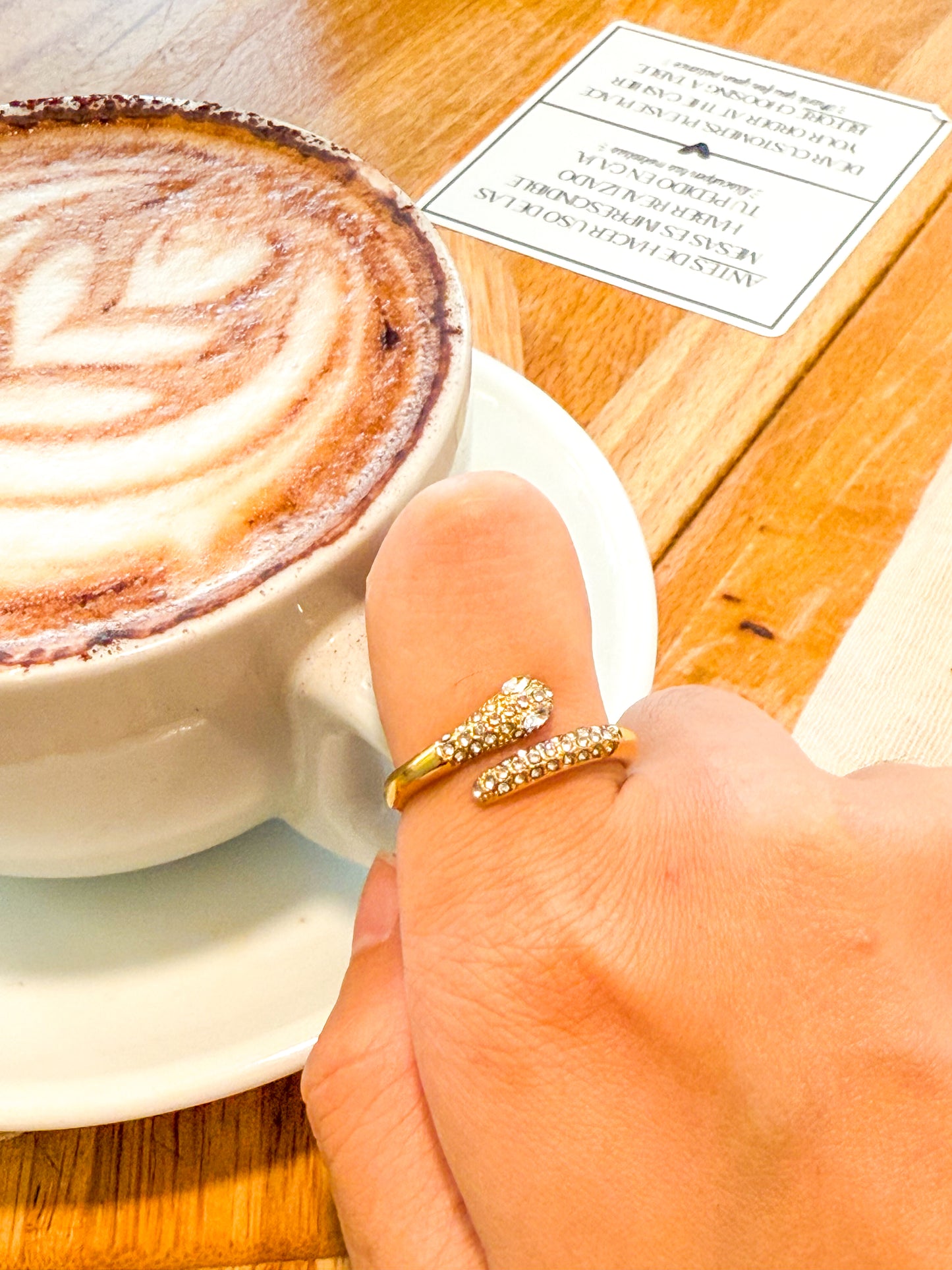 Anillo Serpiente Ajustable