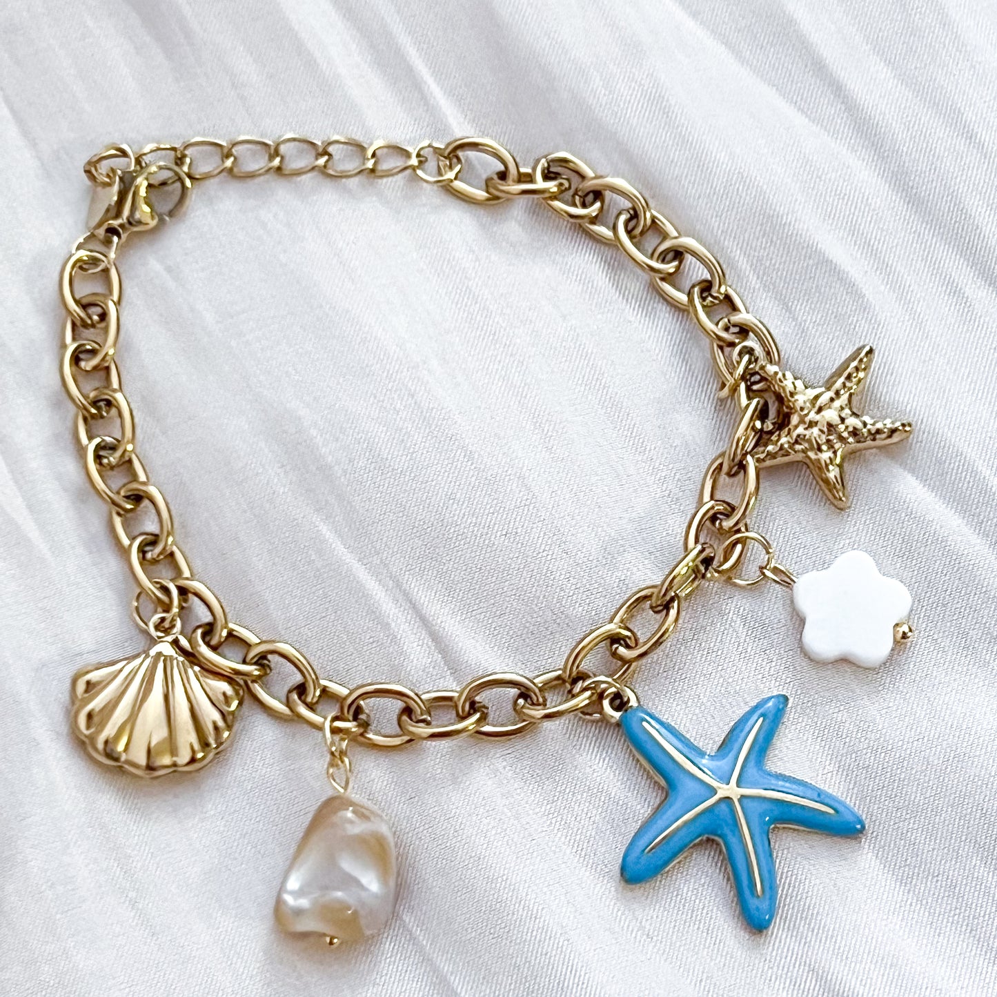 Look Charm Celeste Tortuga(collar &pulsera)