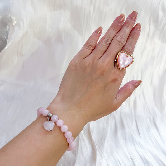Pulsera Energía Natural( Corazón / Gota )
