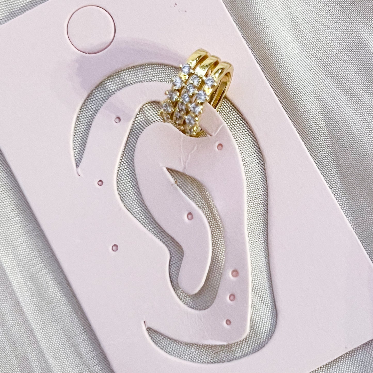 Cuff Crystal Glow (2colores brillo)
