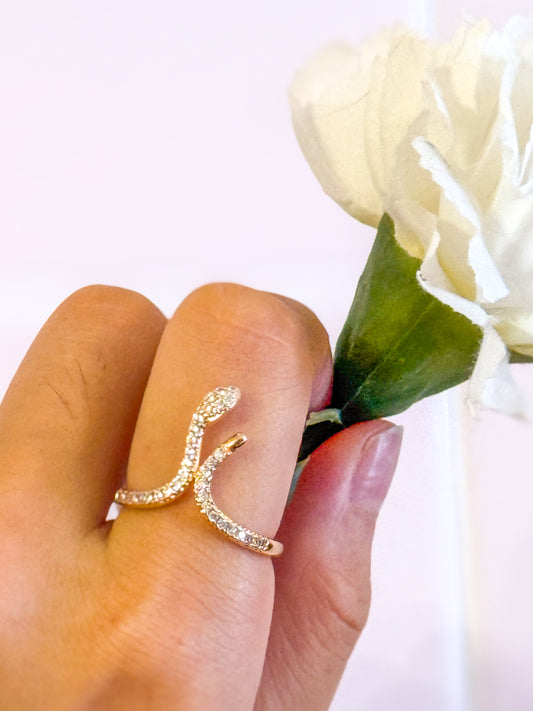 Anillo Serpiente Elegante