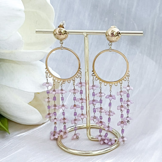 Pendientes Little flower florcitos(2 colores)