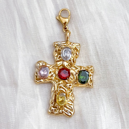 Charm Palermo Cross cruz(2 colores)