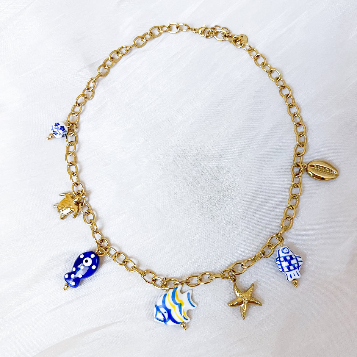 Look Blue Lagoon (pez collar&pulsera)