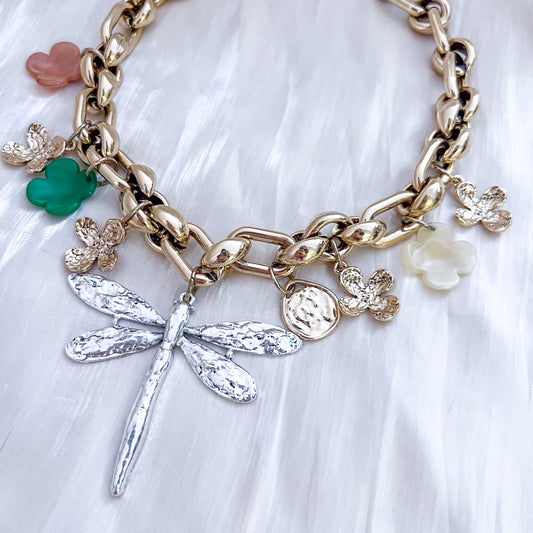 Collar Alas de Libélula (charm)