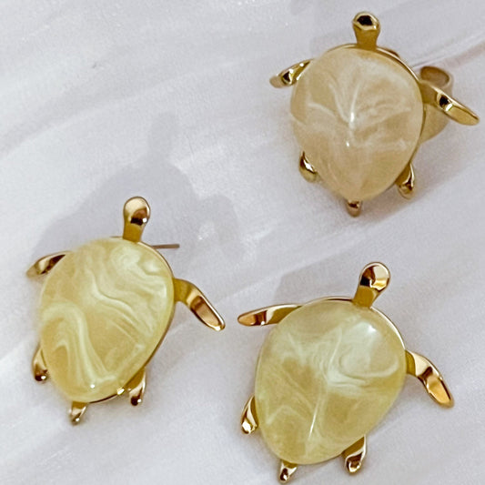 Look Tortugas Maldivas (Pendiente & anillo)