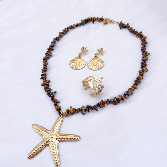 Collar Oceana(3 colores)Estrella
