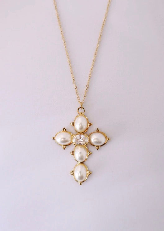 Collar Cruz Luz Rocio