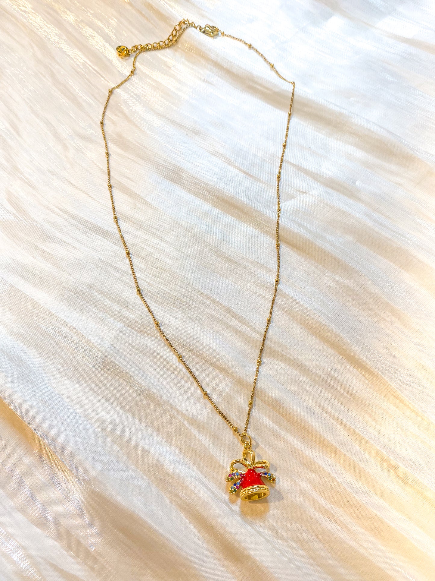 Collar Campana Sueño de Navidad Hecho a mano