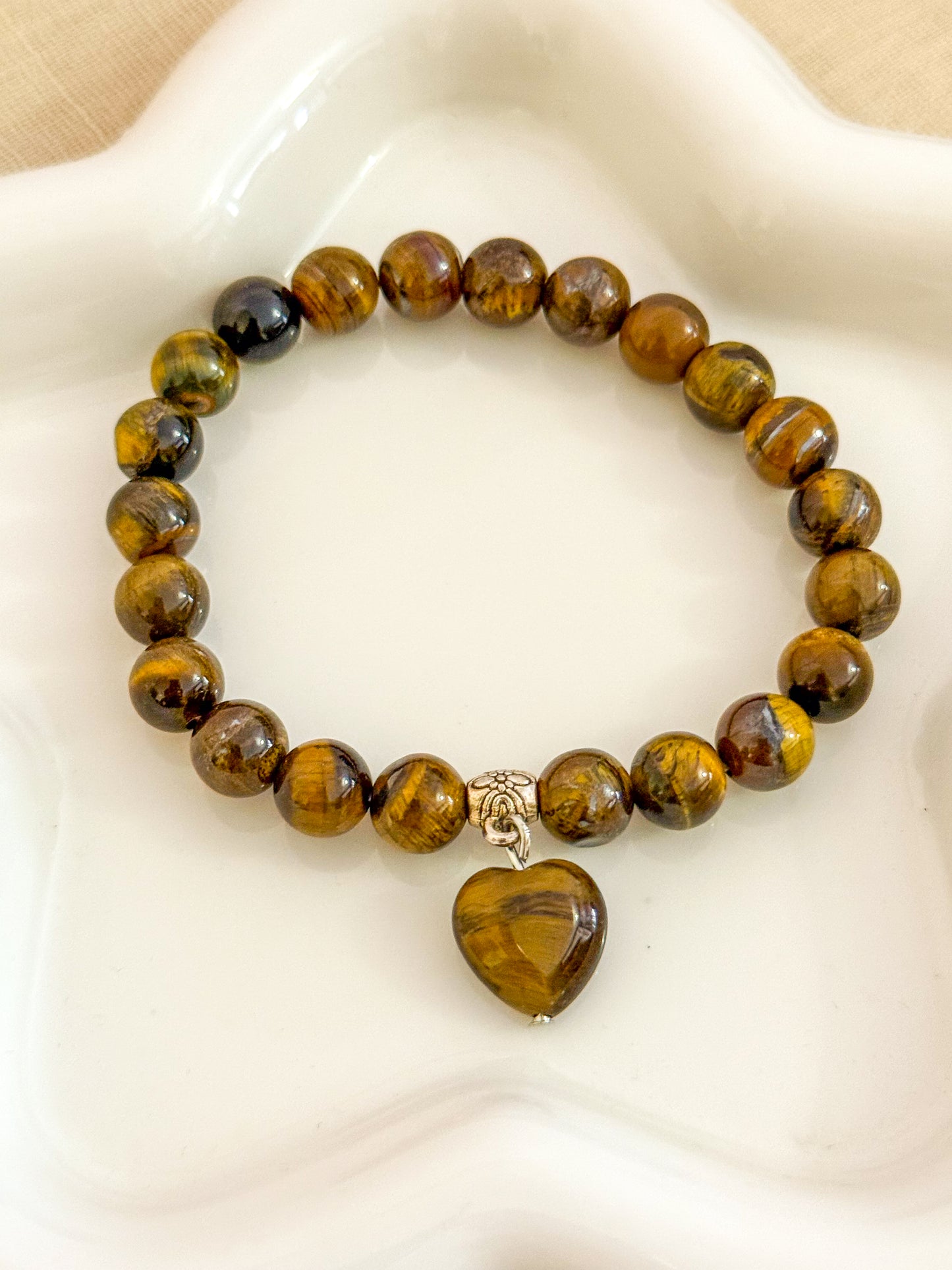 Pulsera Energía Natural( Corazón / Gota )