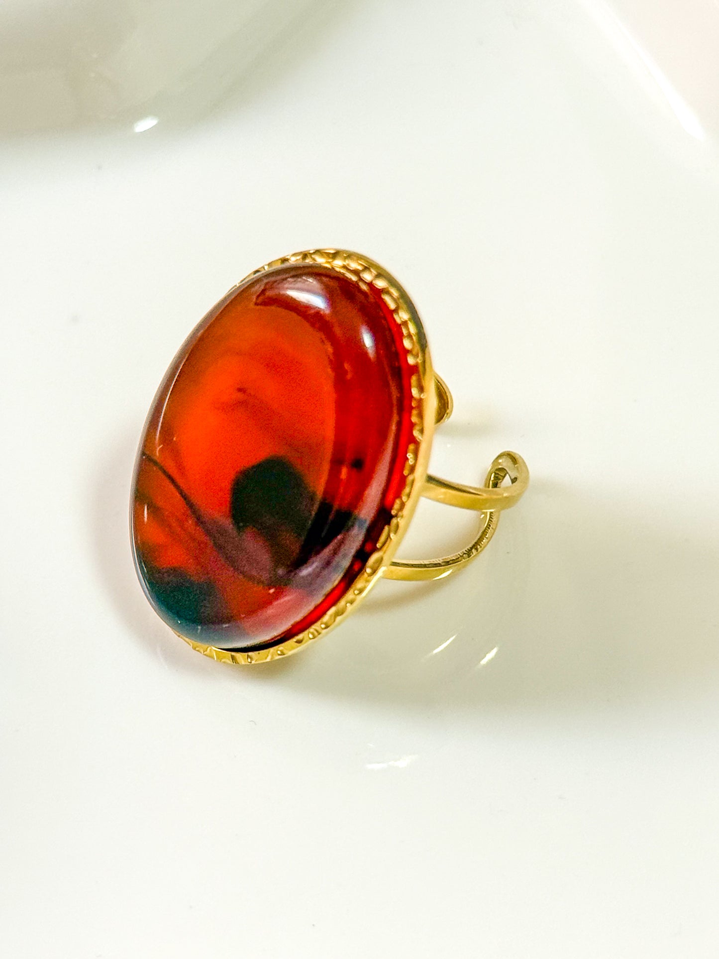 Anillo Ajustable Esencia Oval