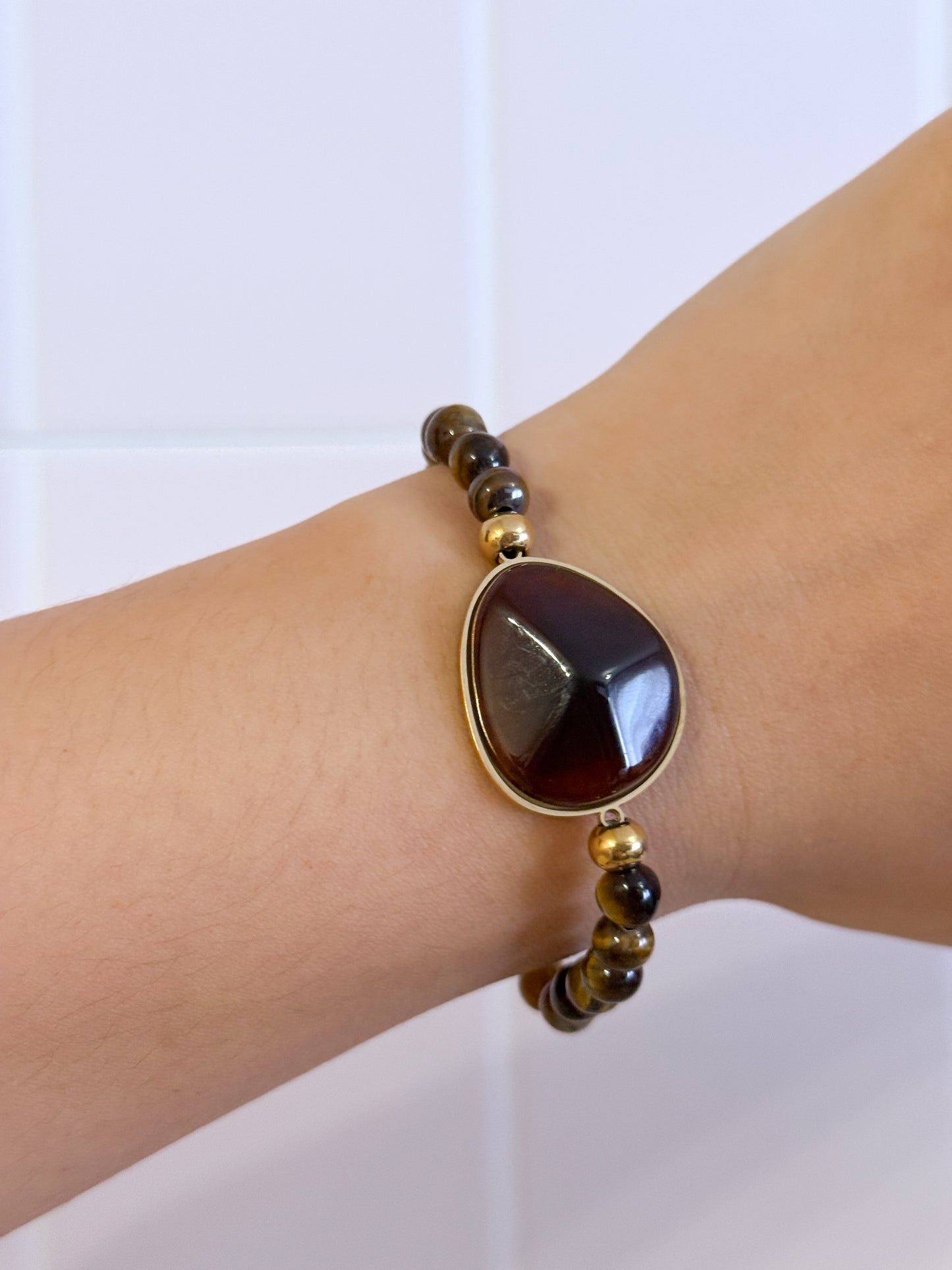 Pulsera Danubio piedra original
