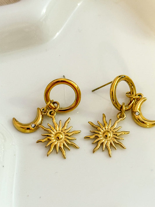 Pendientes Sol & Luna