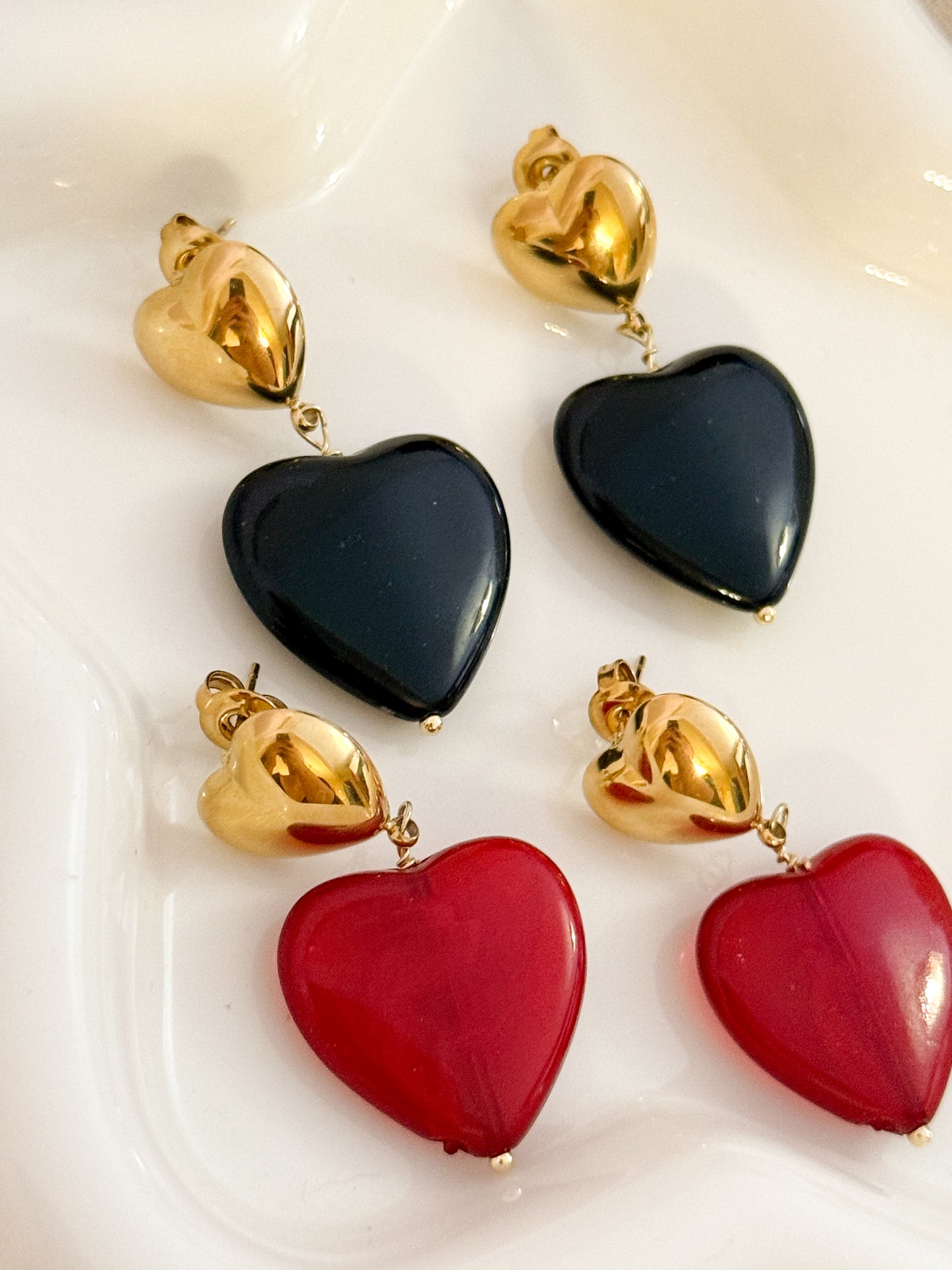 Pendientes Corazón Chic (Dos colores)