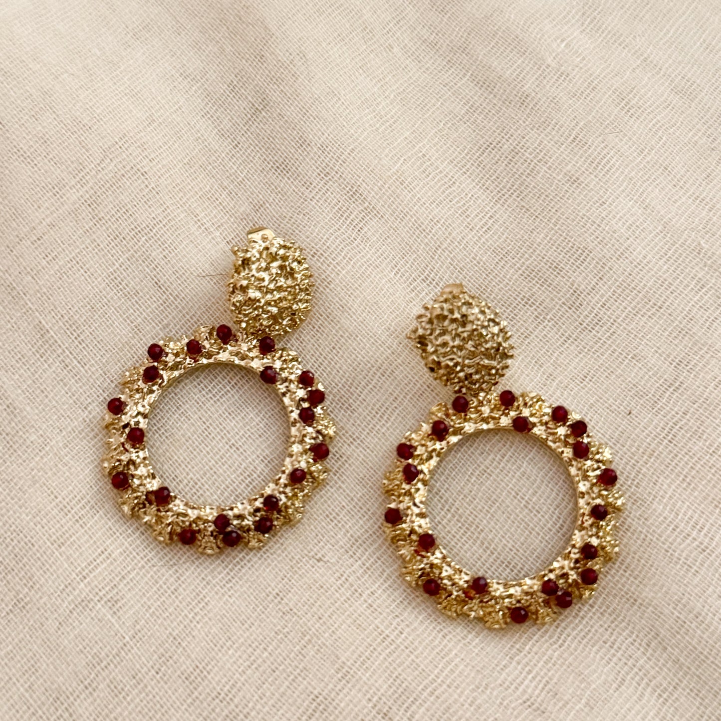 Pendientes Círculo Elegante – Acero Inoxidable