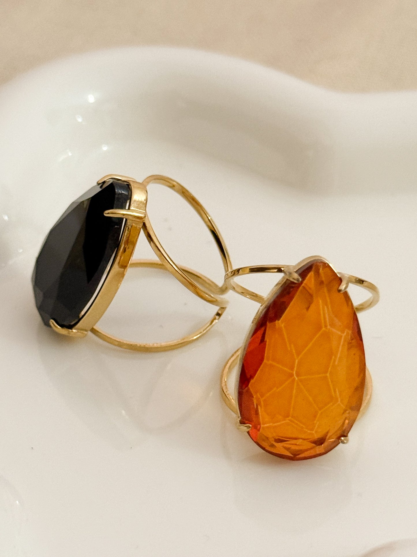 Anillo Gota de Luz – Acero Inoxidable (Ajustable)