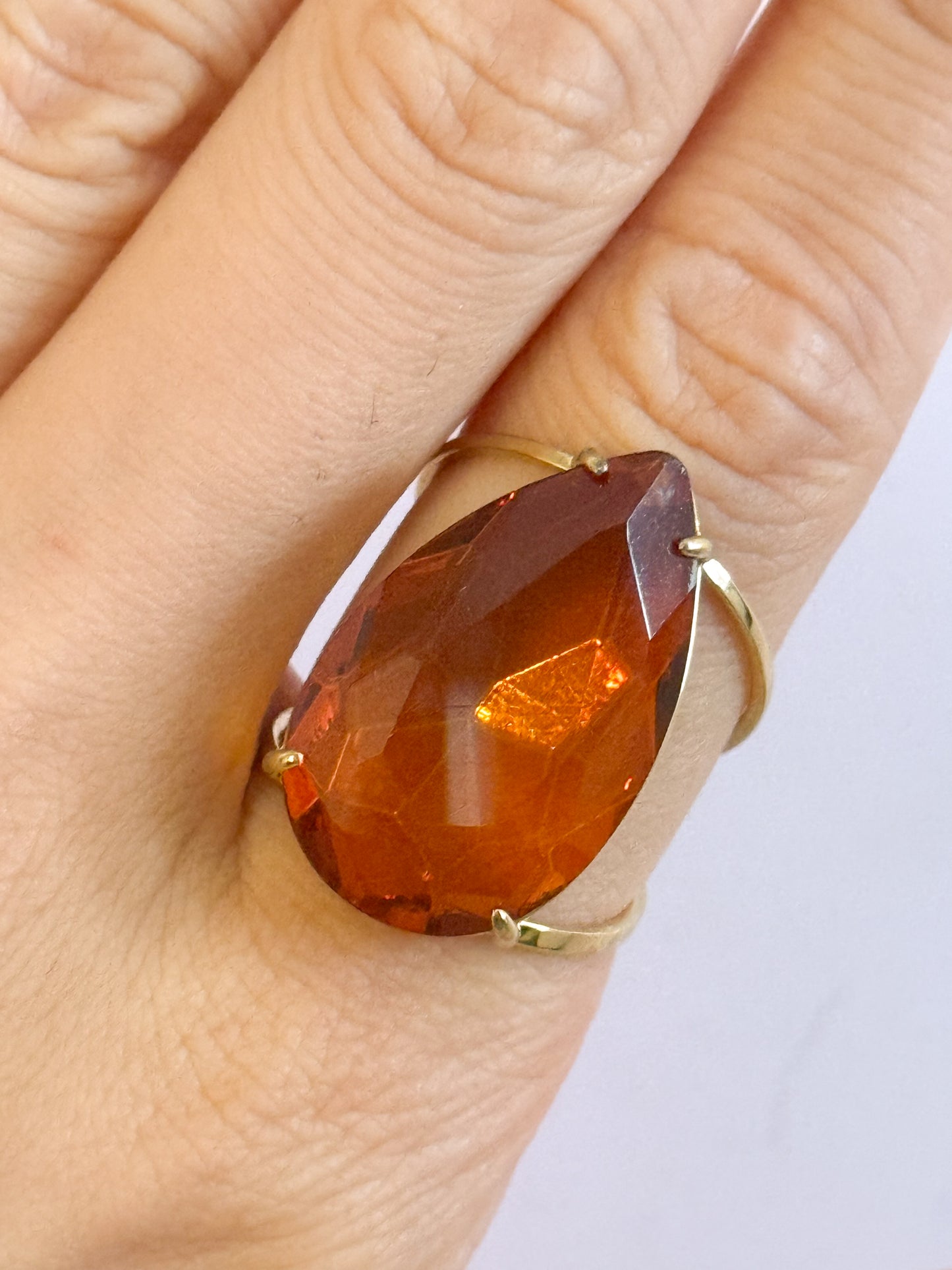 Anillo Gota de Luz – Acero Inoxidable (Ajustable)