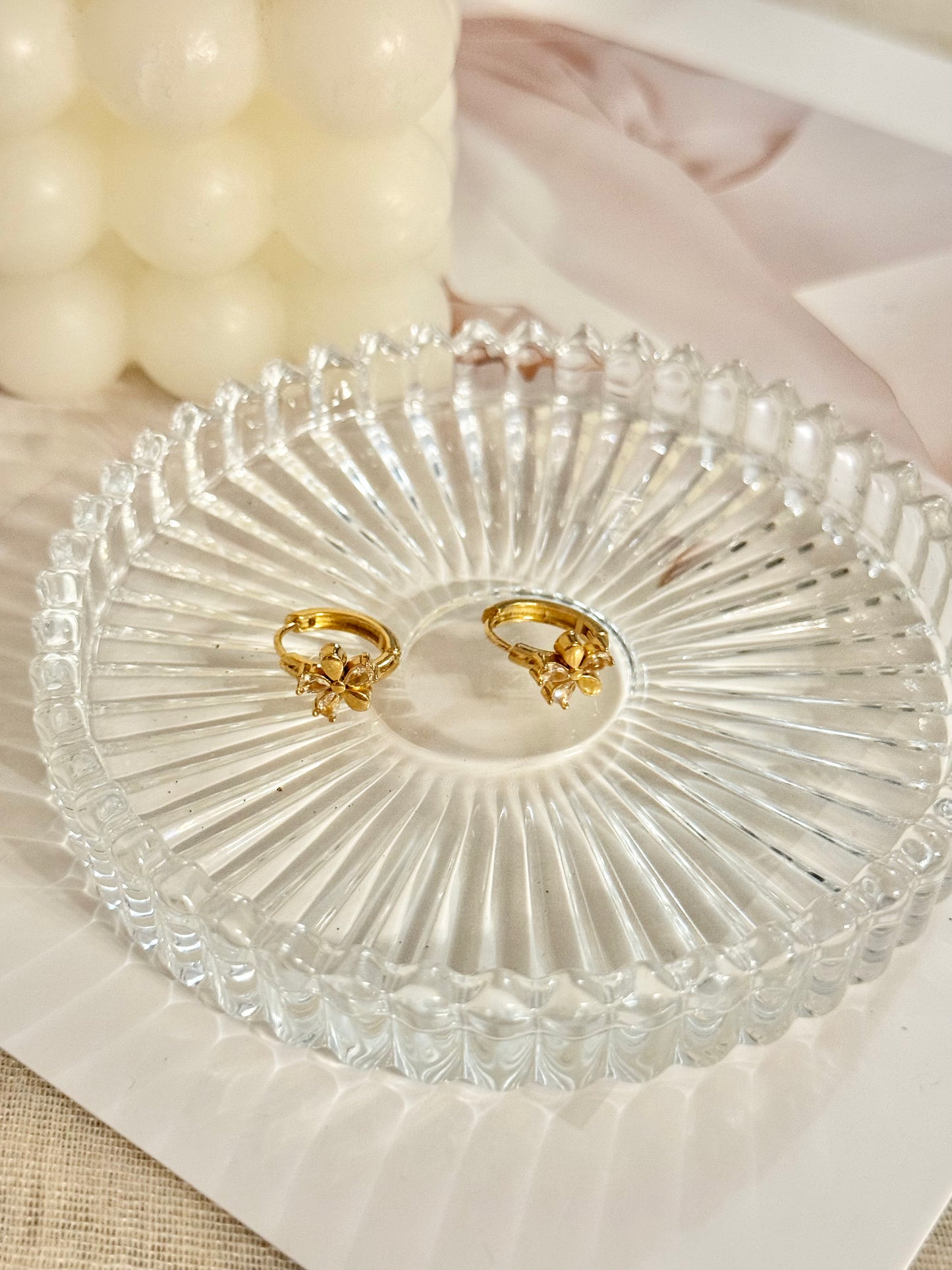 Pendientes florcitos