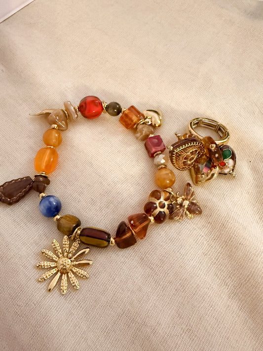 Look Jardín de otoño(Tono Tierra FLOR)