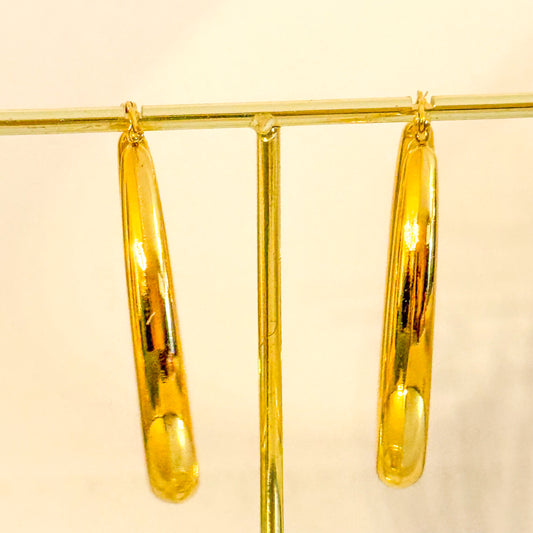 Pendientes Solene(Aros elegantes en lágrima)