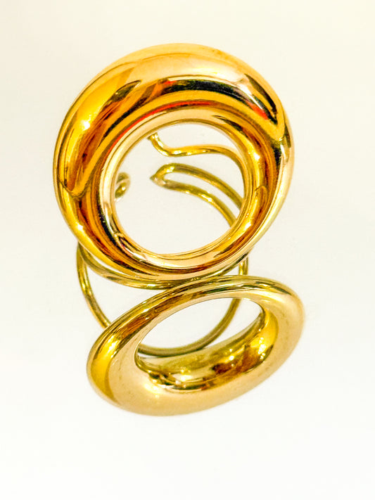 Anillo Luna Llena( Ajustable)