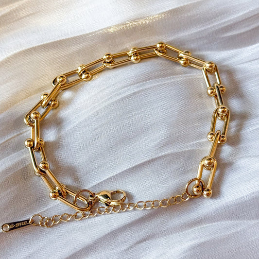 Pulsera Lien (eslabon dorada)