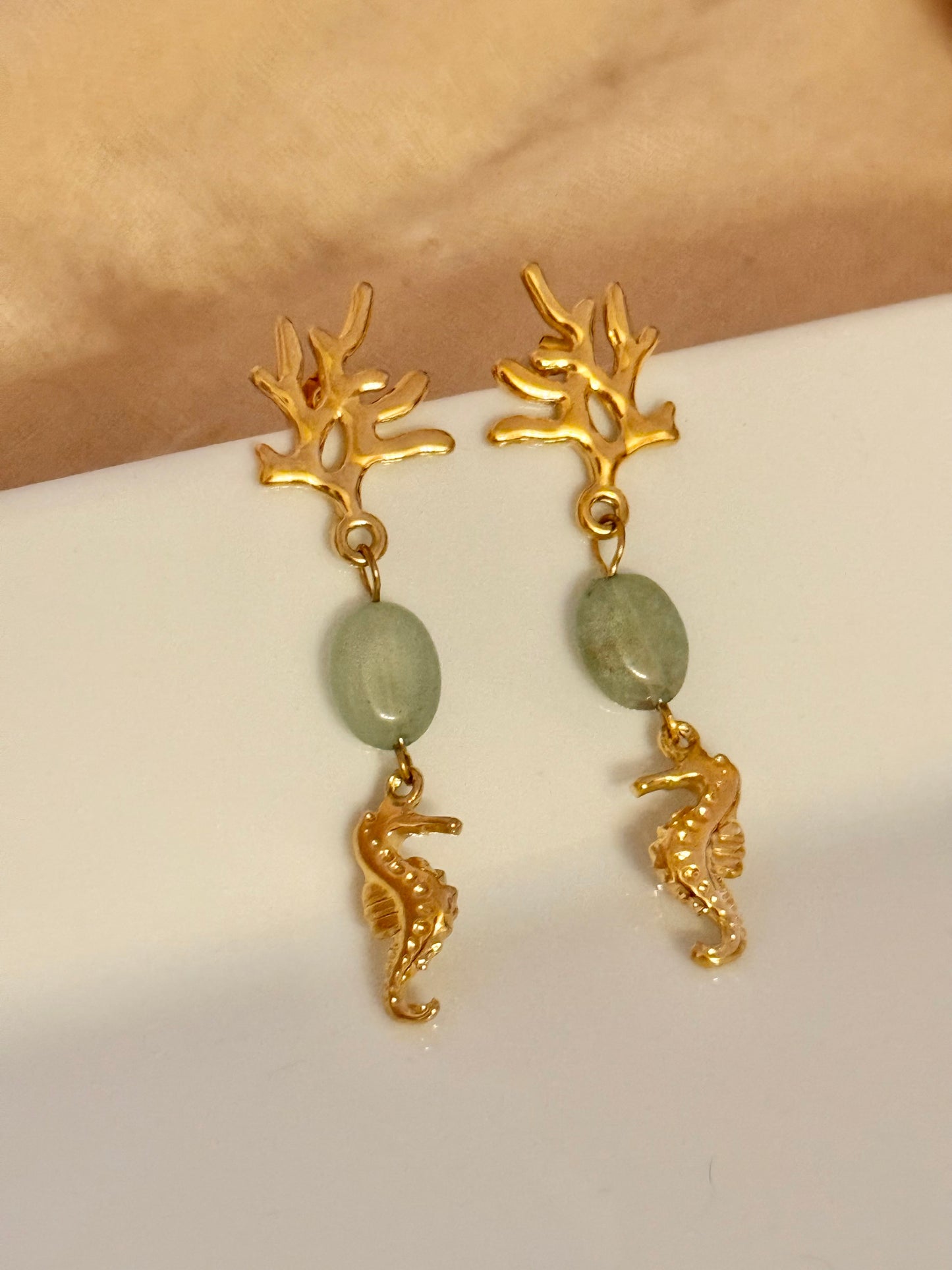 Pendientes de caballito de mar
