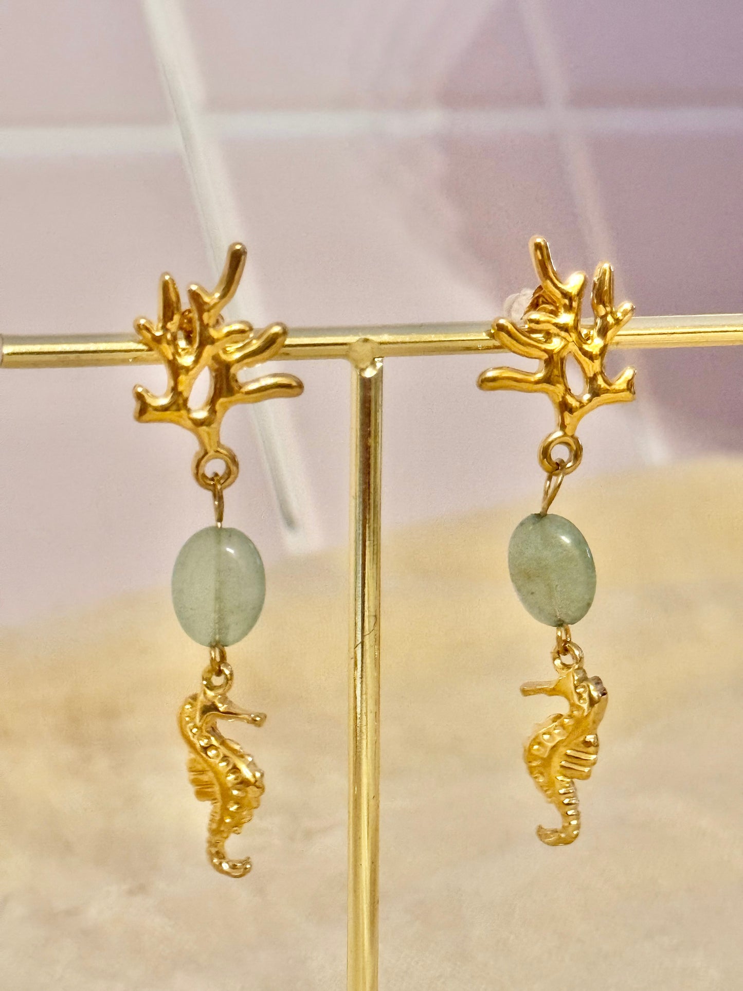 Pendientes de caballito de mar