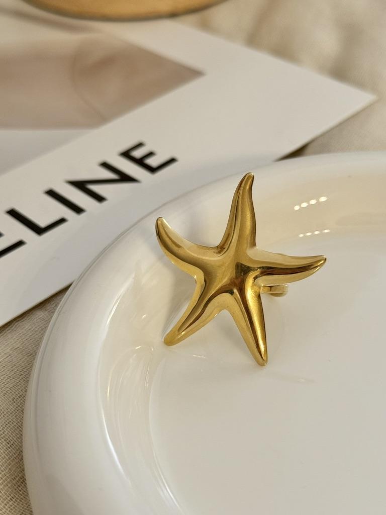Anillo Estrella de mar Ajustable