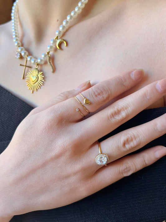 Collar Charm del amor