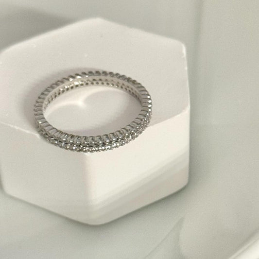 Anillo Colona de Acero Inoxidable para Mujeres - Diseño Moderno y Elegante