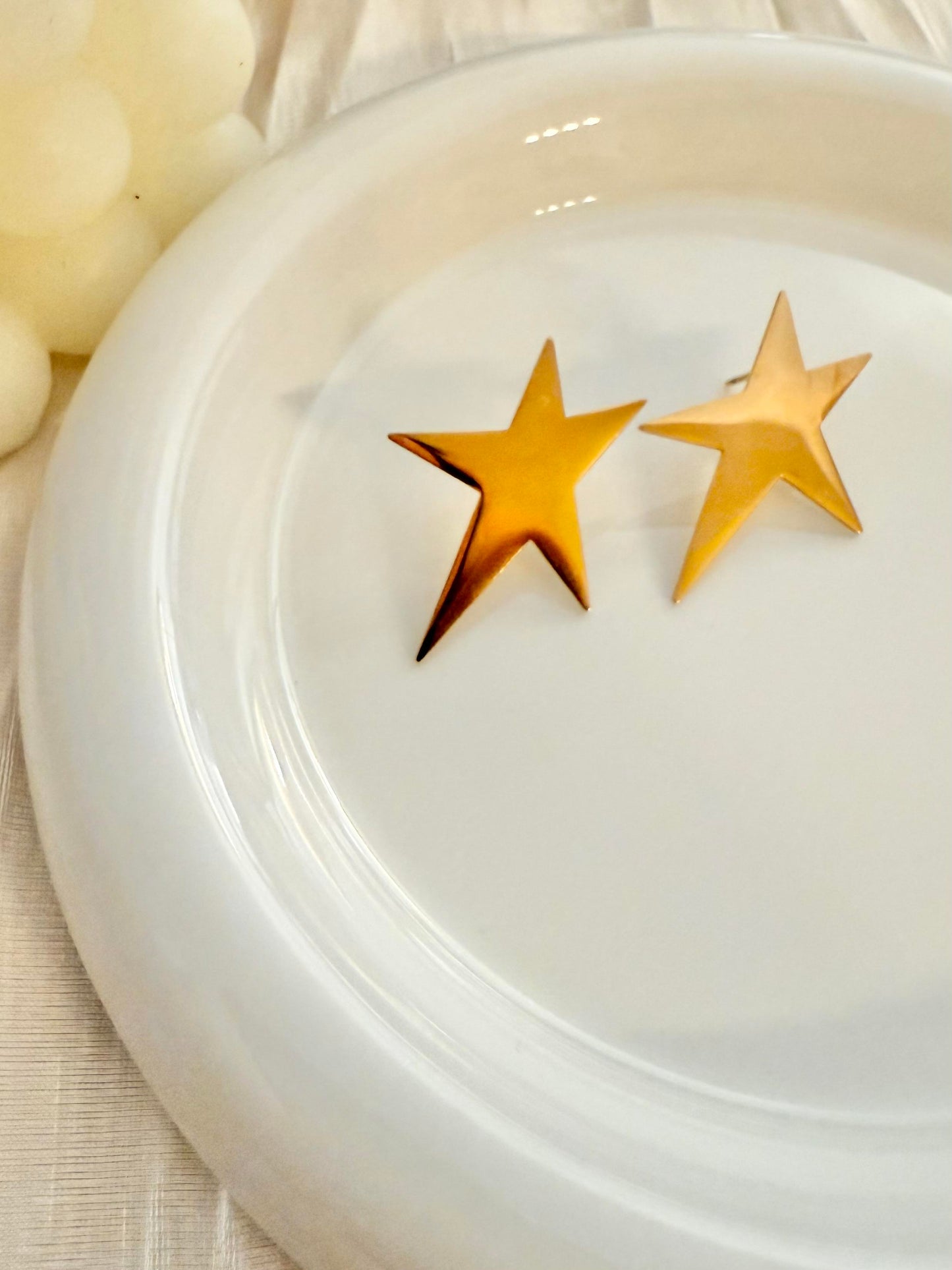 Pendiente estrella rock star