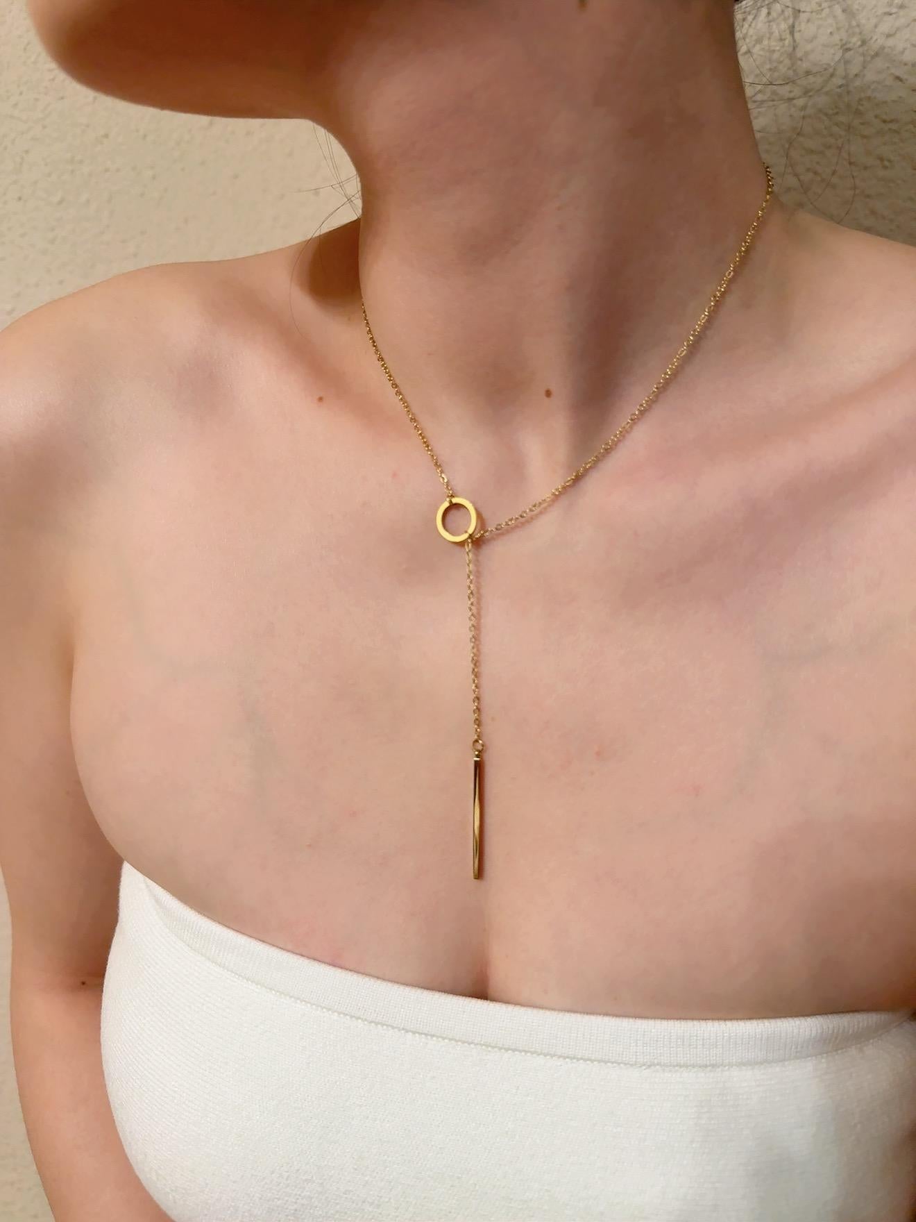 Collar Long Island （Círculo）