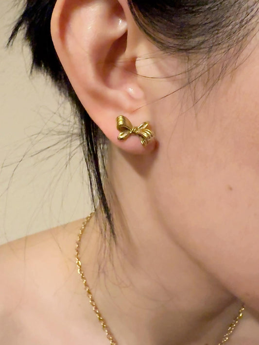 Pendientes de lazo dulce