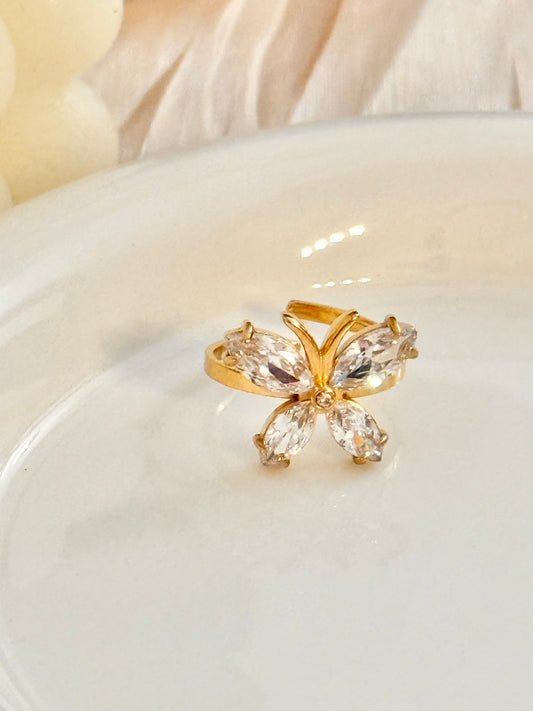 Anillo Mariposa de Luz Ajustable