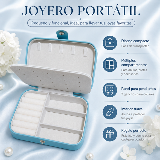 Joyero Portátil Aura Chic XL