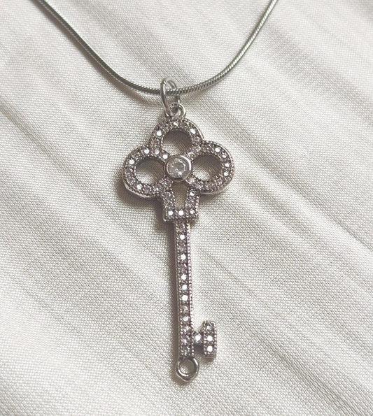 Collar Luna Llave（2 colores ）