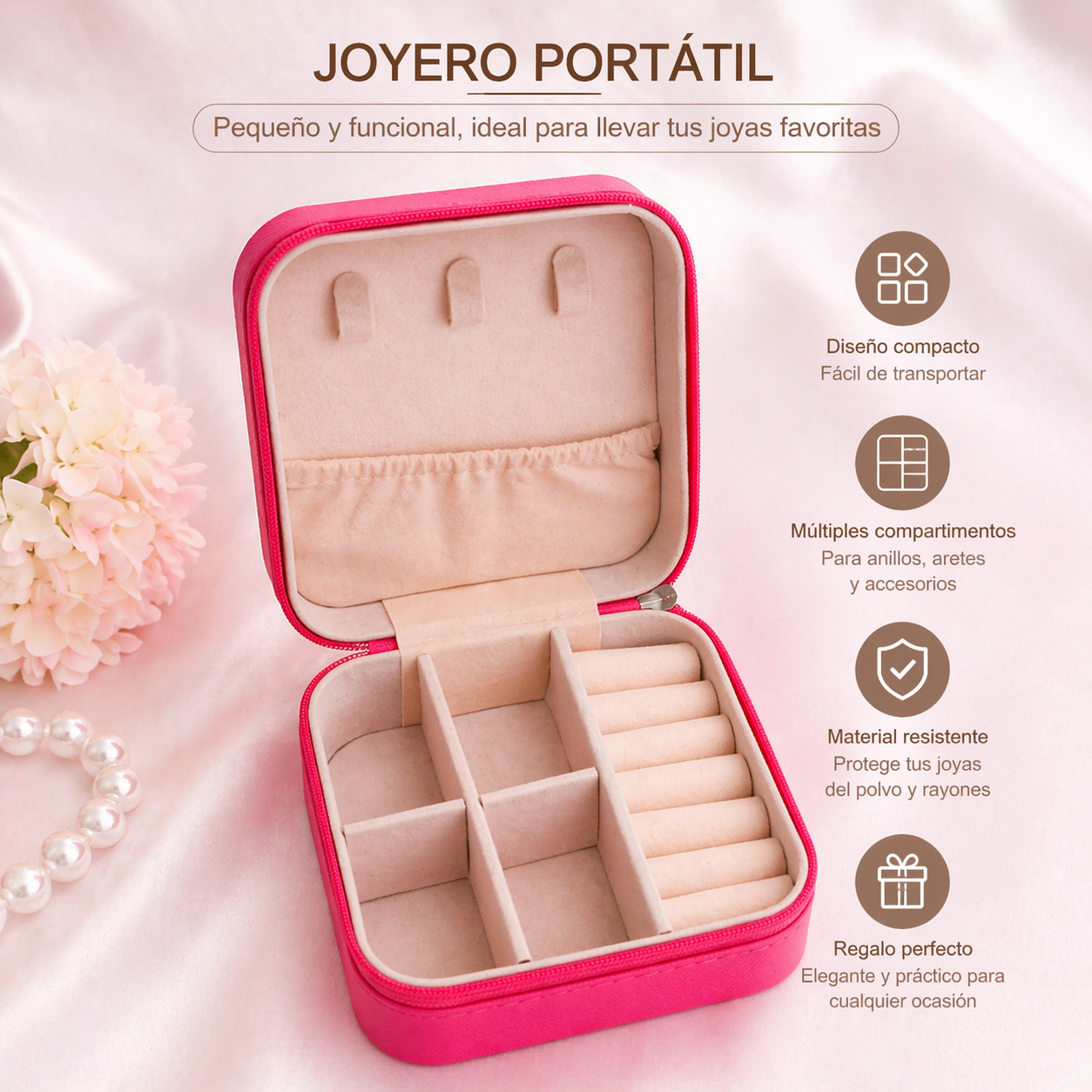 Joyero Portátil Aura Chic