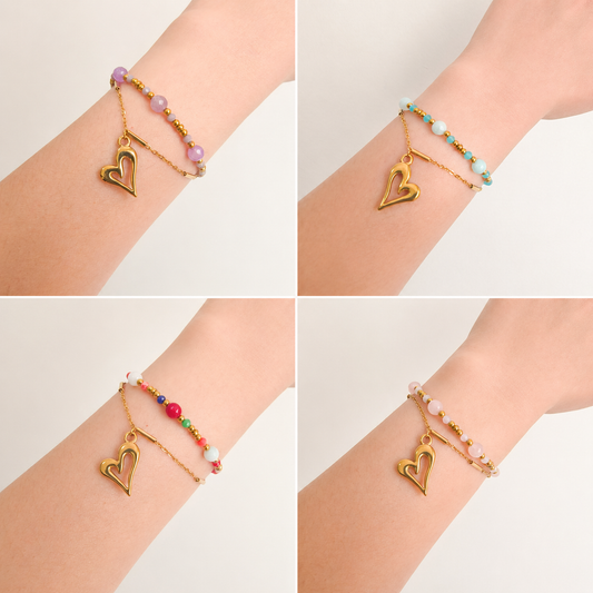 Pulsera Mia Corazón ( 4 colores)
