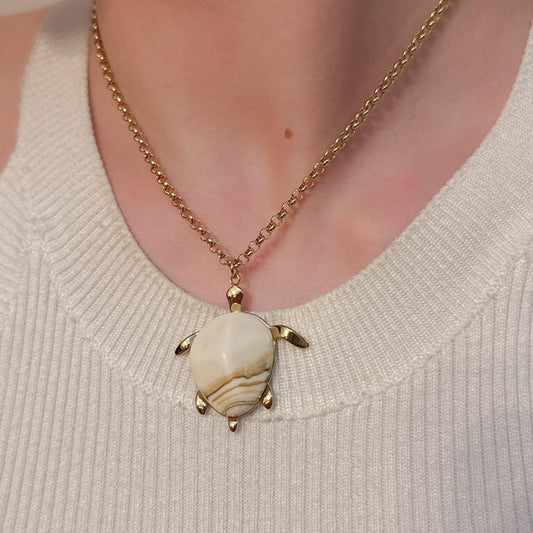 Collar Tortuga de piedra original
