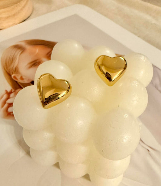 Pendientes amor real (corazón)