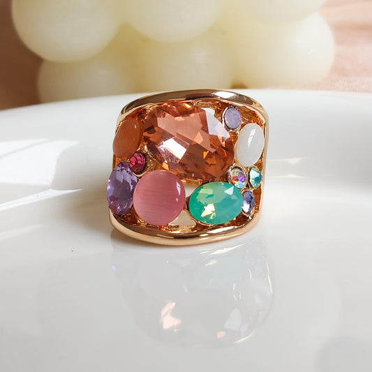 Anillo precioso reina