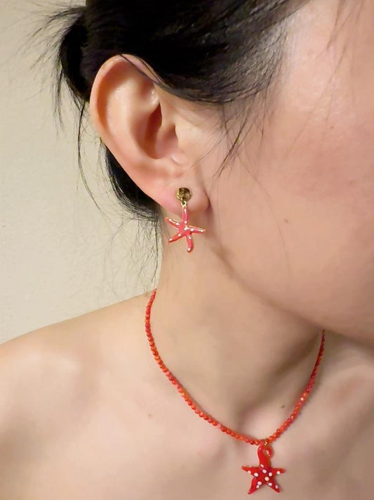 PENDIENTES DE ESTRELLA DE MAR