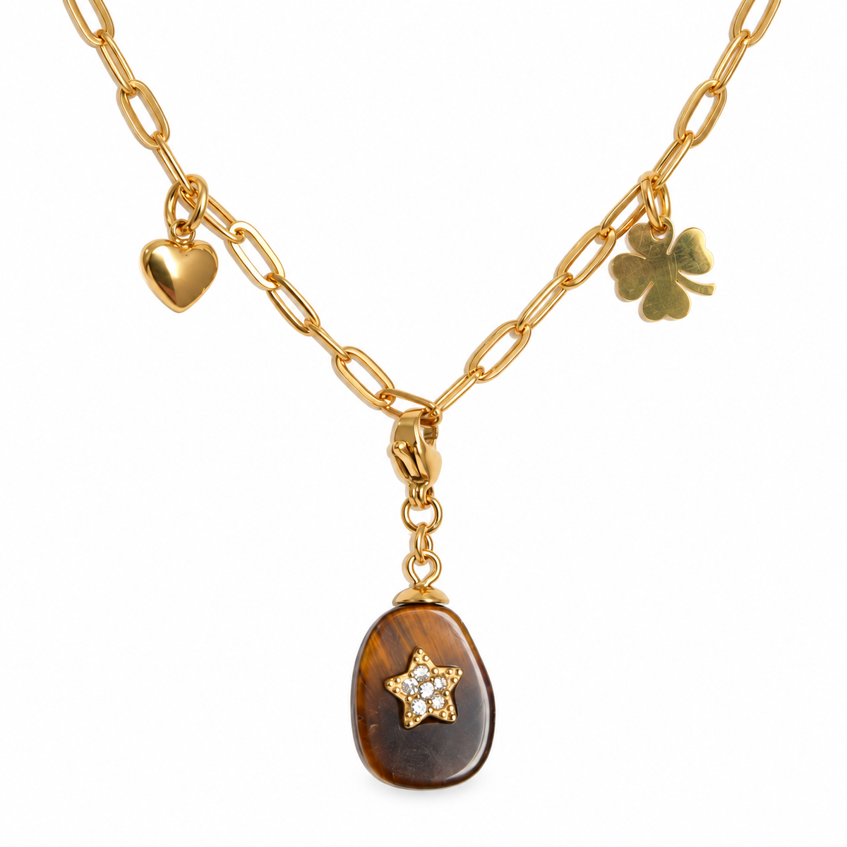 Collar Acero Estrella de Noa Energía