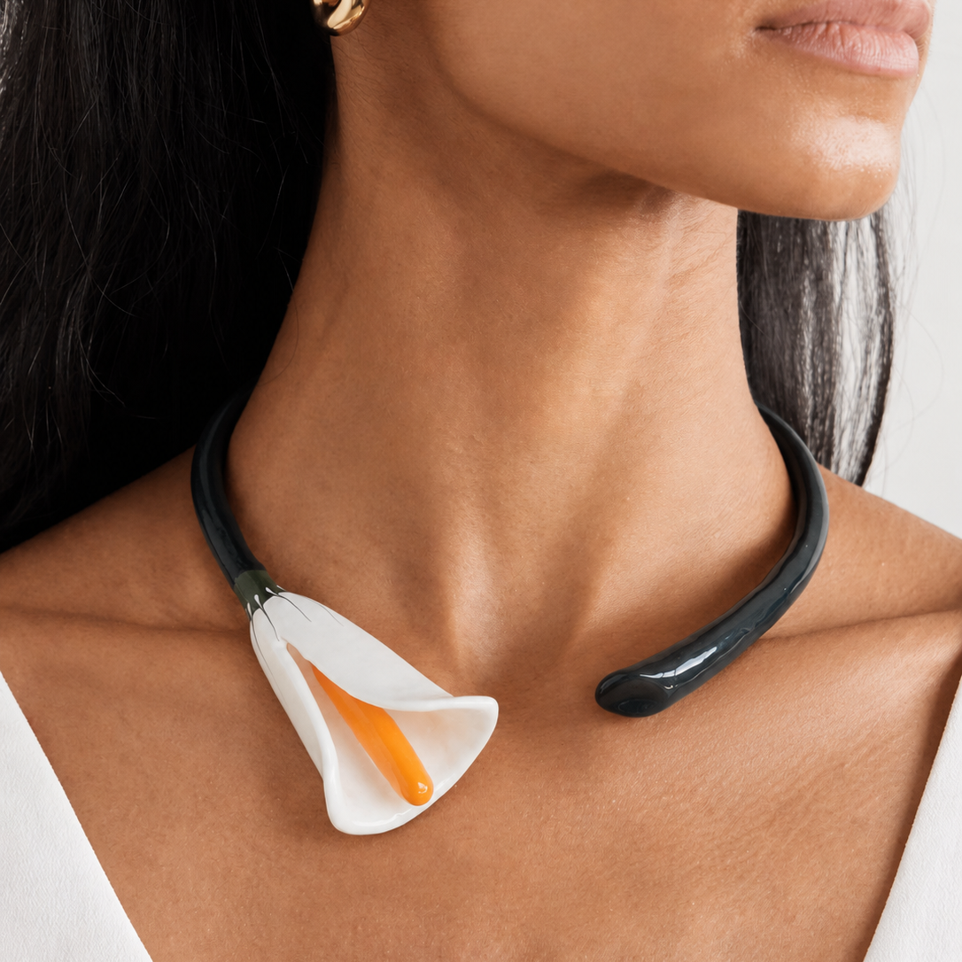 Look Lirio Noa_Serie Premium( collar + pulsera + pendiente)