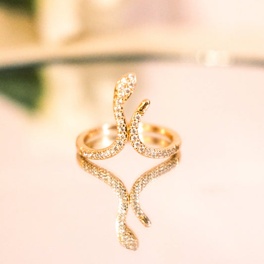 Anillo Serpiente Elegante