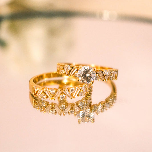 Anillos Alianza Doble （2 anillos）