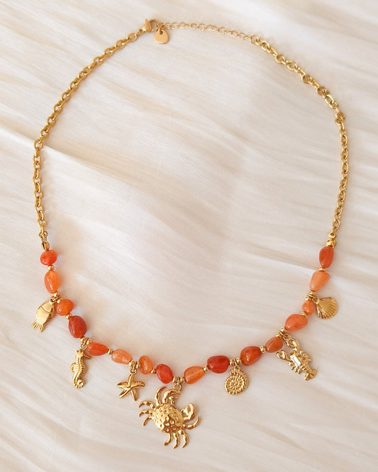 Rebajas -20%-Collar Brisa de la Playa Bondi (cangrejo)