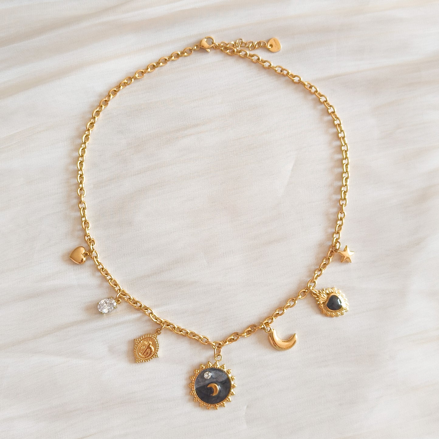 Collar Cielo Nocturno (luna)